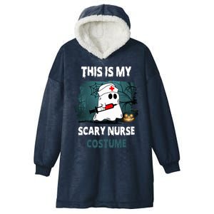 This Is My Scary Nurse Halloween Costume Hooded Wearable Blanket