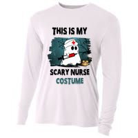 This Is My Scary Nurse Halloween Costume Cooling Performance Long Sleeve Crew