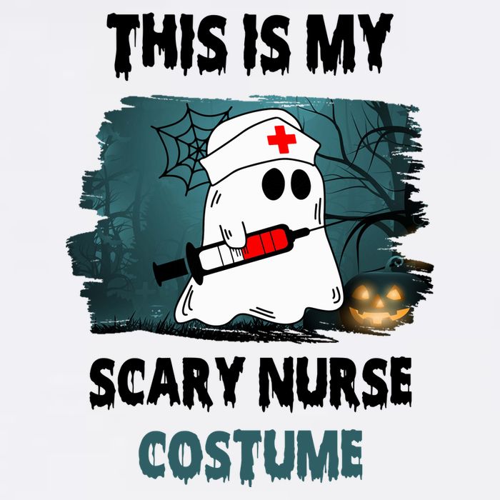 This Is My Scary Nurse Halloween Costume Cooling Performance Long Sleeve Crew