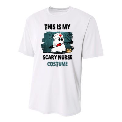 This Is My Scary Nurse Halloween Costume Youth Performance Sprint T-Shirt