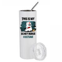 This Is My Scary Nurse Halloween Costume Stainless Steel Tumbler