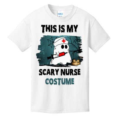 This Is My Scary Nurse Halloween Costume Kids T-Shirt