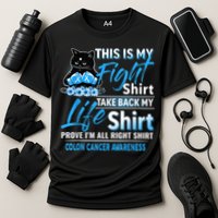 This Is My Fight Colon Cancer Awareness Month Cooling Performance Crew T-Shirt