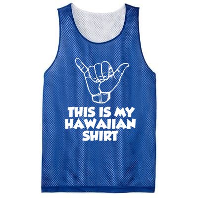 This Is My Hawaiian Gift Mesh Reversible Basketball Jersey Tank