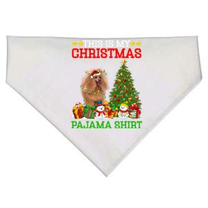 This Is My Christmas Tree Pajamas Toy Poodle Dog Christmas Gift USA-Made Doggie Bandana