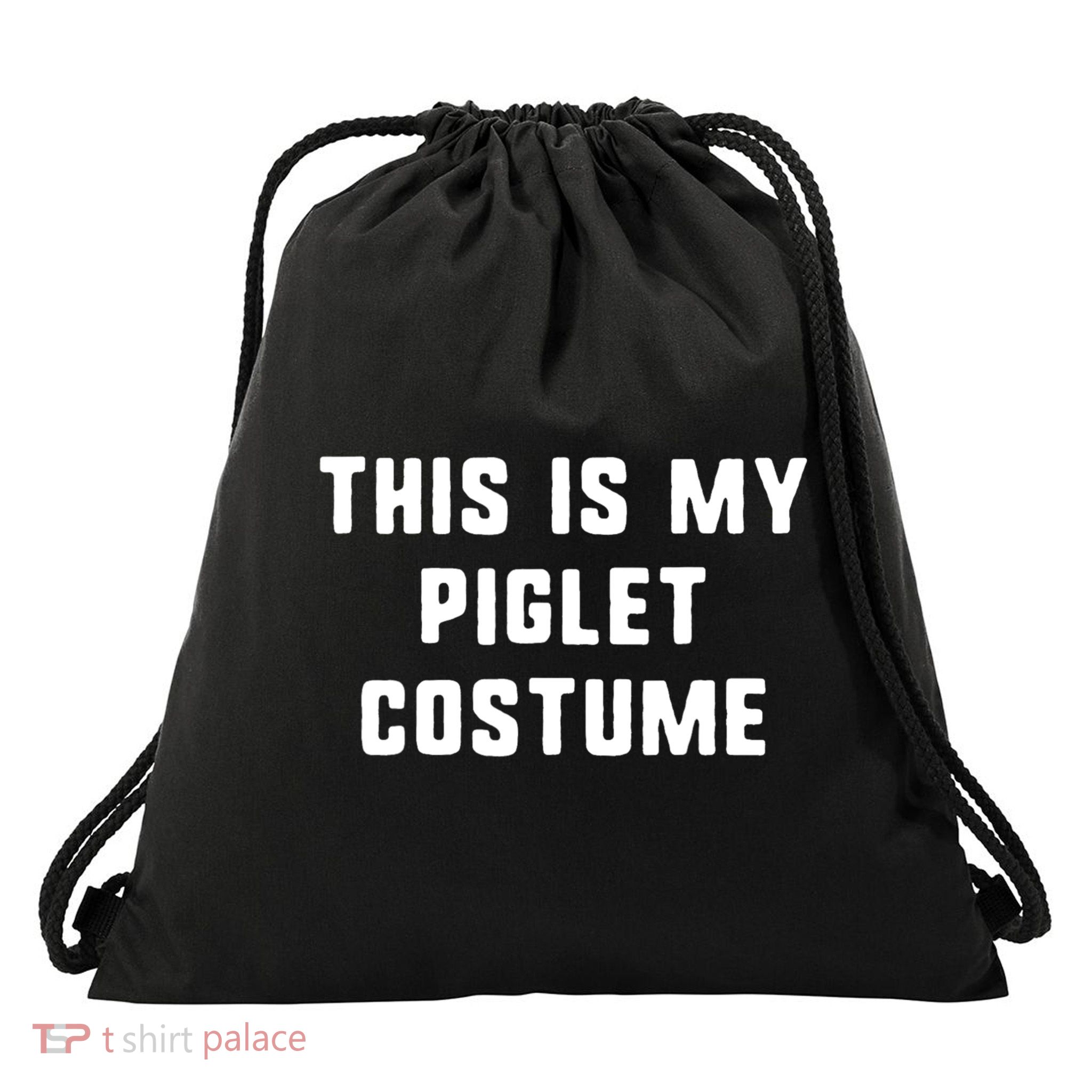 This Is My Piglet Costume Funny Halloween Drawstring Bag