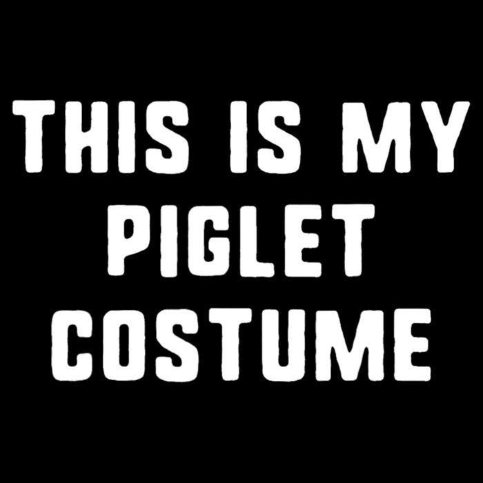 This Is My Piglet Costume Funny Halloween 16 in Basic Backpack