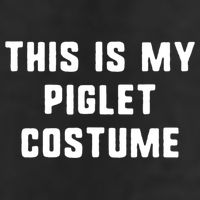 This Is My Piglet Costume Funny Halloween Golf Towel