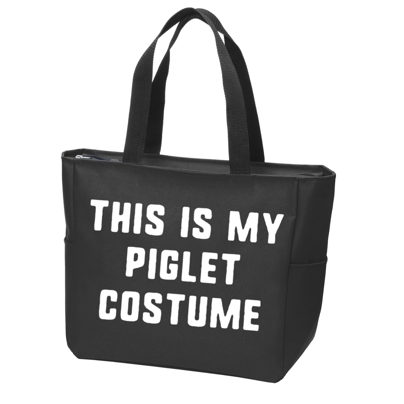 This Is My Piglet Costume Funny Halloween Zip Tote Bag
