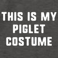 This Is My Piglet Costume Funny Halloween Vector Backpack