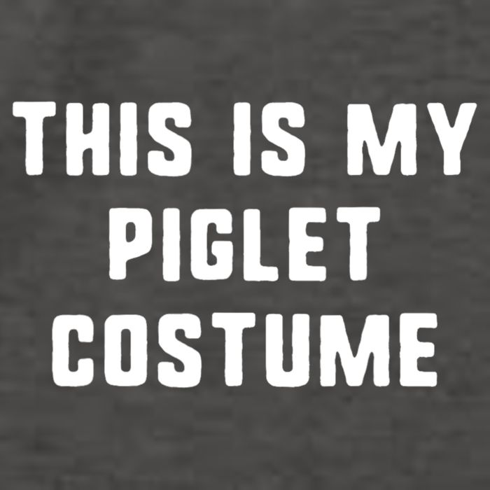 This Is My Piglet Costume Funny Halloween Vector Backpack