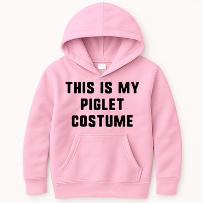 This Is My Piglet Costume Funny Halloween Kids Hoodie