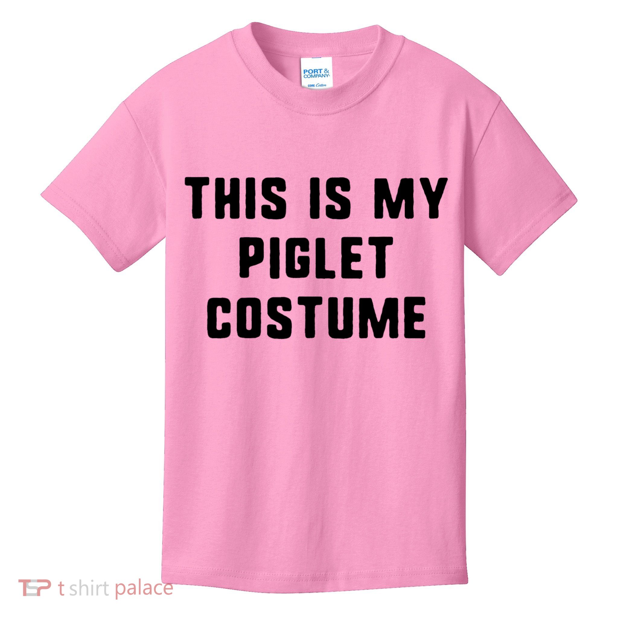 This Is My Piglet Costume Funny Halloween Kids T-Shirt