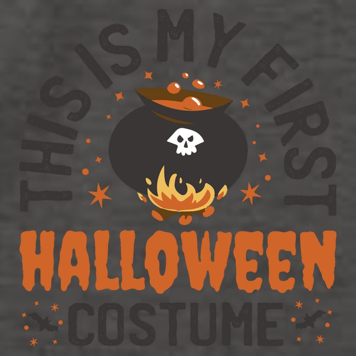 This Is My First Halloween Costume Cute Vector Backpack