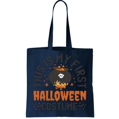 This Is My First Halloween Costume Cute Tote Bag