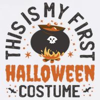 This Is My First Halloween Costume Cute Cool Comfort Performance Bucket Hat