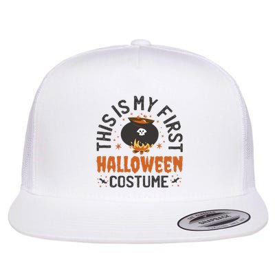 This Is My First Halloween Costume Cute Flatbill Hat