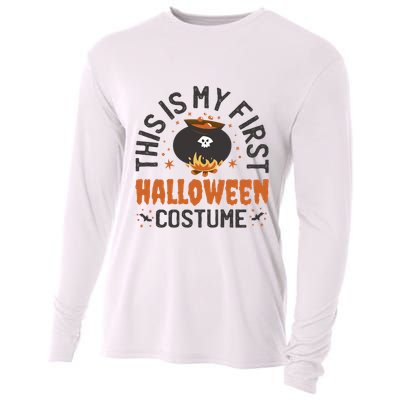 This Is My First Halloween Costume Cute Cooling Performance Long Sleeve Crew