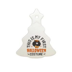 This Is My First Halloween Costume Cute Ceramic Tree Ornament