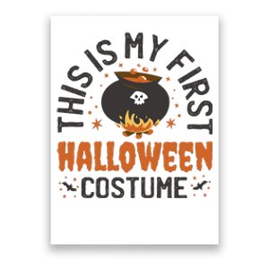 This Is My First Halloween Costume Cute Poster