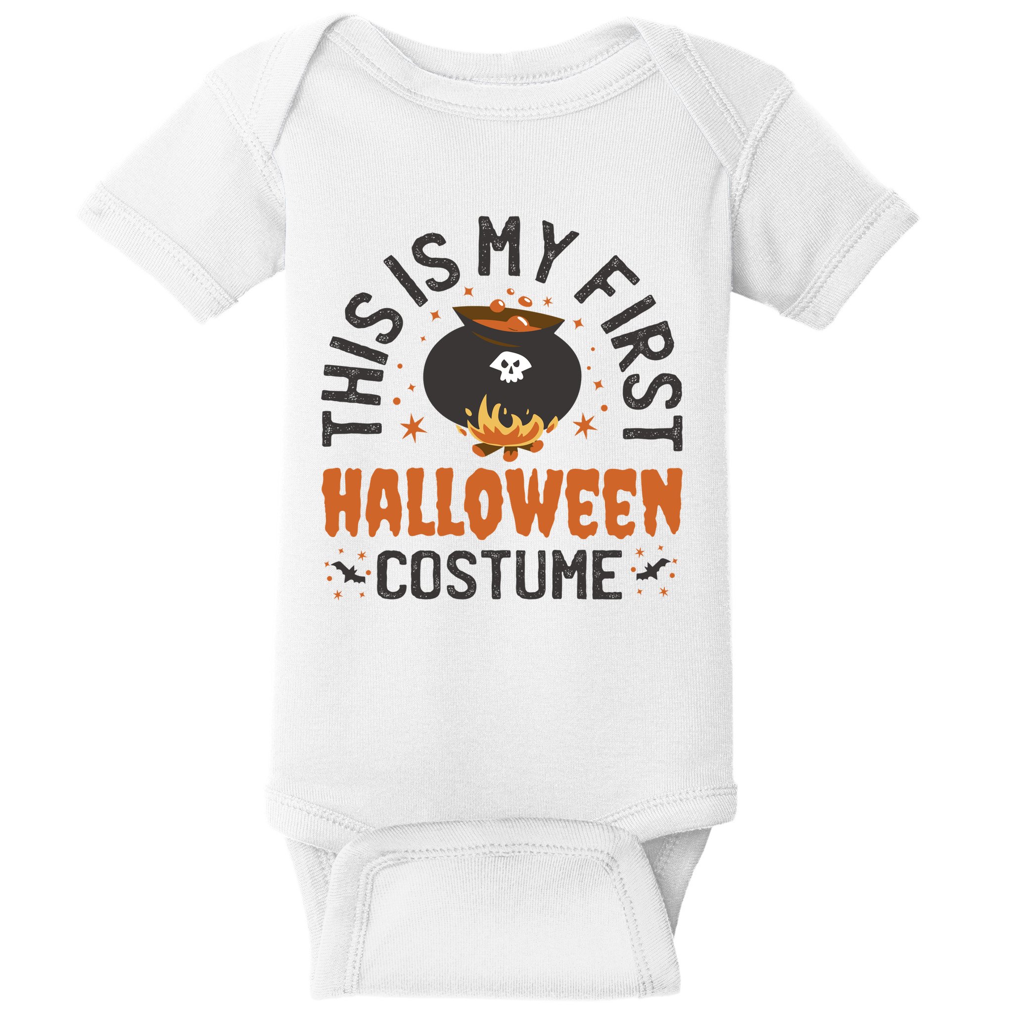 This Is My First Halloween Costume Cute Baby Bodysuit