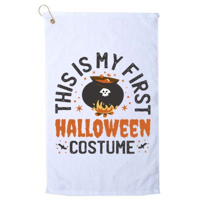 This Is My First Halloween Costume Cute Golf Towel