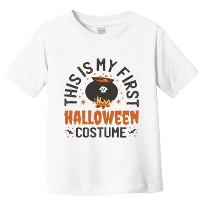 This Is My First Halloween Costume Cute Toddler T-Shirt