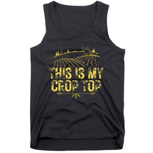 This Is My Crop Top Tank Top