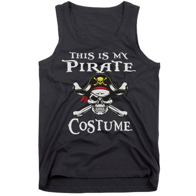 This Is My Pirate Costume Funny Halloween Tank Top