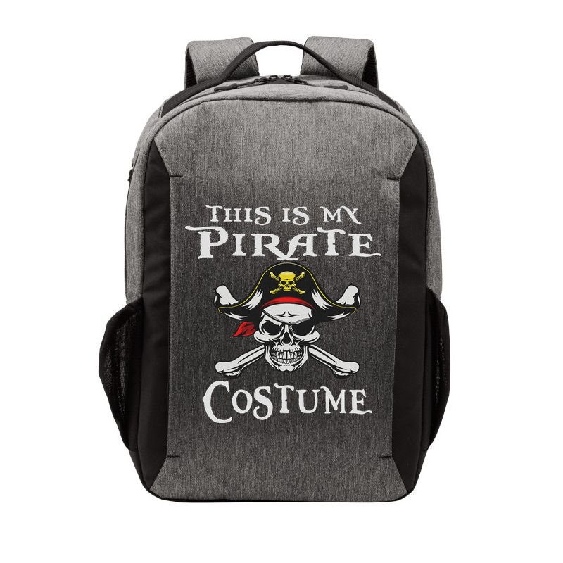 This Is My Pirate Costume Funny Halloween Vector Backpack