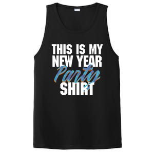 This Is My New Year Party Gift Pattern Gradient Gift PosiCharge Competitor Tank