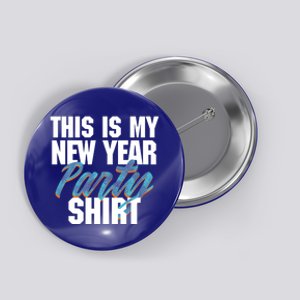 This Is My New Year Party Gift Pattern Gradient Gift Button