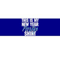 This Is My New Year Party Gift Pattern Gradient Gift Bumper Sticker