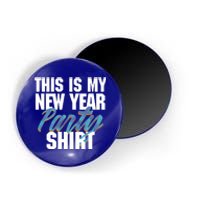 This Is My New Year Party Gift Pattern Gradient Gift Magnet