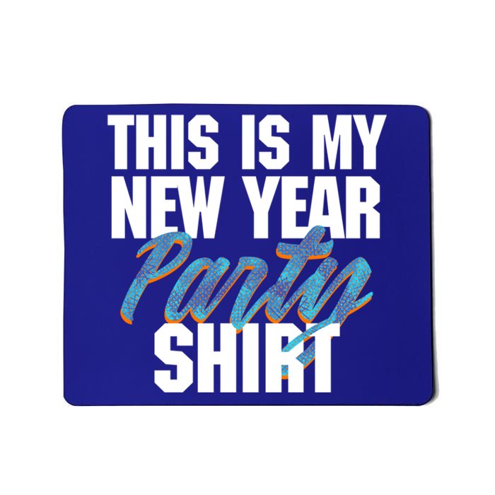 This Is My New Year Party Gift Pattern Gradient Gift Mousepad