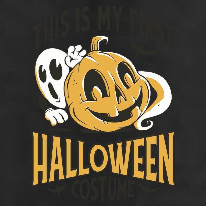 This Is My First Halloween Costume Cute 7 Panel Mesh Trucker Snapback Hat