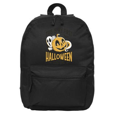 This Is My First Halloween Costume Cute 16 in Basic Backpack