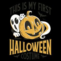This Is My First Halloween Costume Cute 16 in Basic Backpack
