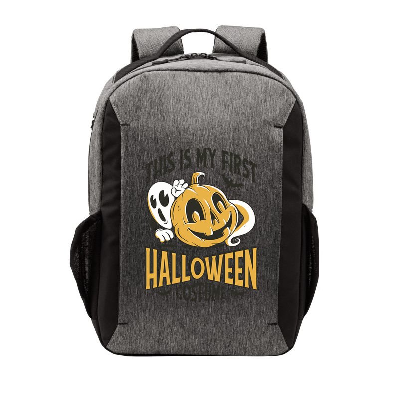 This Is My First Halloween Costume Cute Vector Backpack