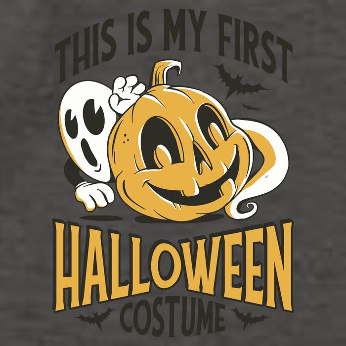 This Is My First Halloween Costume Cute Vector Backpack