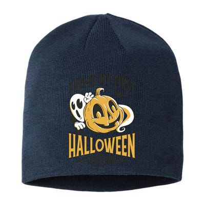 This Is My First Halloween Costume Cute Sustainable Beanie