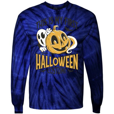 This Is My First Halloween Costume Cute Tie-Dye Long Sleeve Shirt