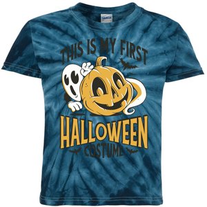 This Is My First Halloween Costume Cute Kids Tie-Dye T-Shirt