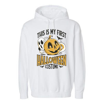 This Is My First Halloween Costume Cute Garment-Dyed Fleece Hoodie