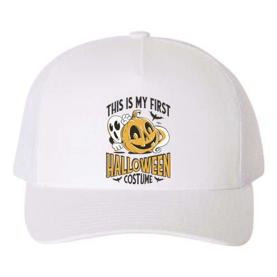 This Is My First Halloween Costume Cute Yupoong Adult 5-Panel Trucker Hat