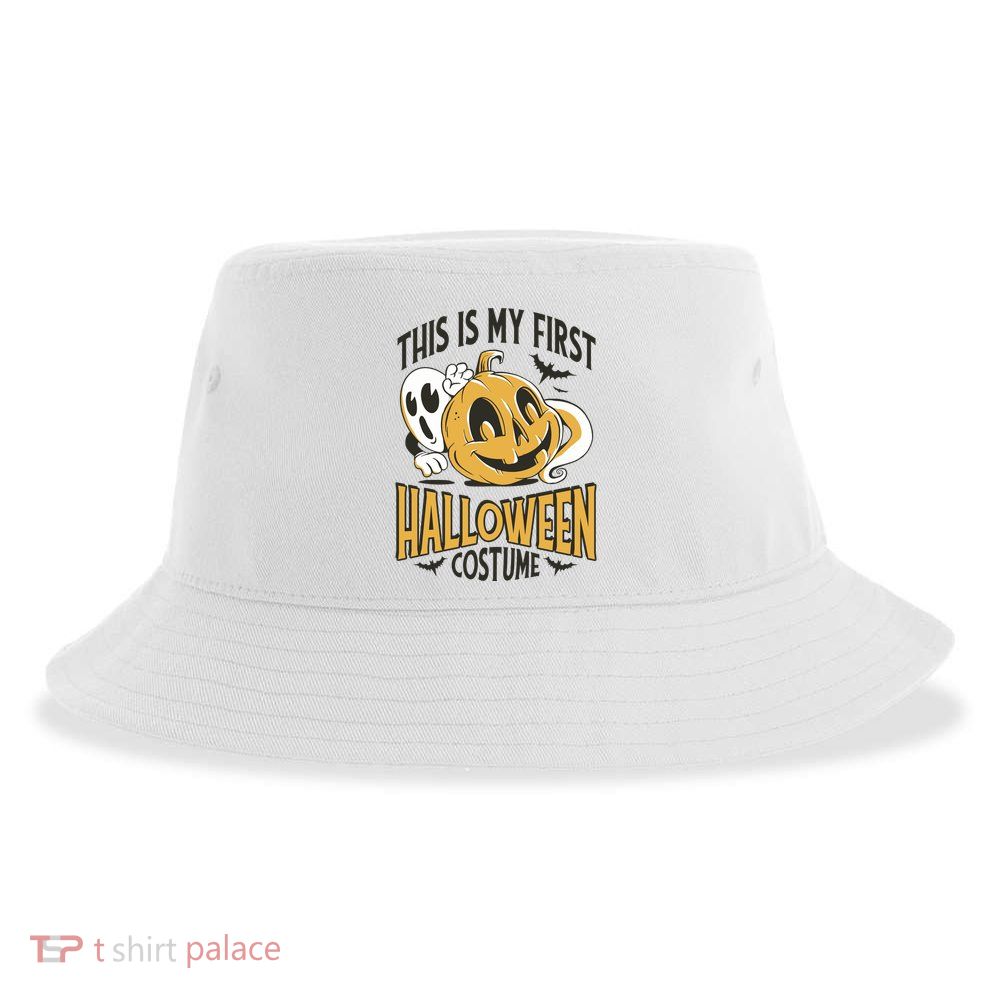 This Is My First Halloween Costume Cute Sustainable Bucket Hat