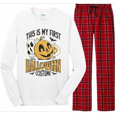 This Is My First Halloween Costume Cute Long Sleeve Pajama Set