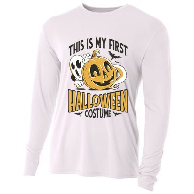 This Is My First Halloween Costume Cute Cooling Performance Long Sleeve Crew