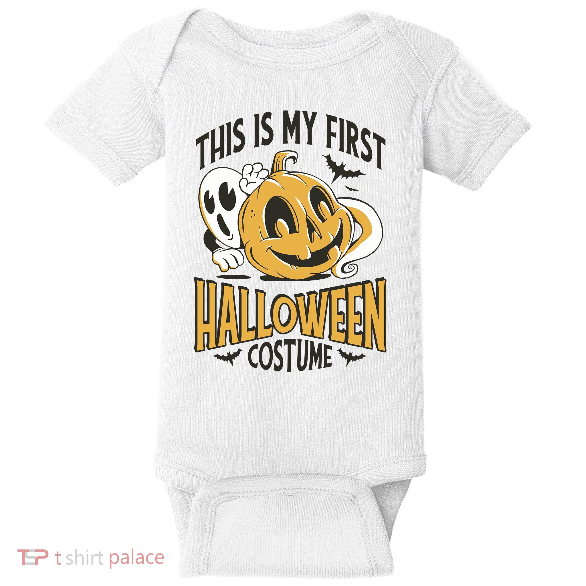 This Is My First Halloween Costume Cute Baby Bodysuit