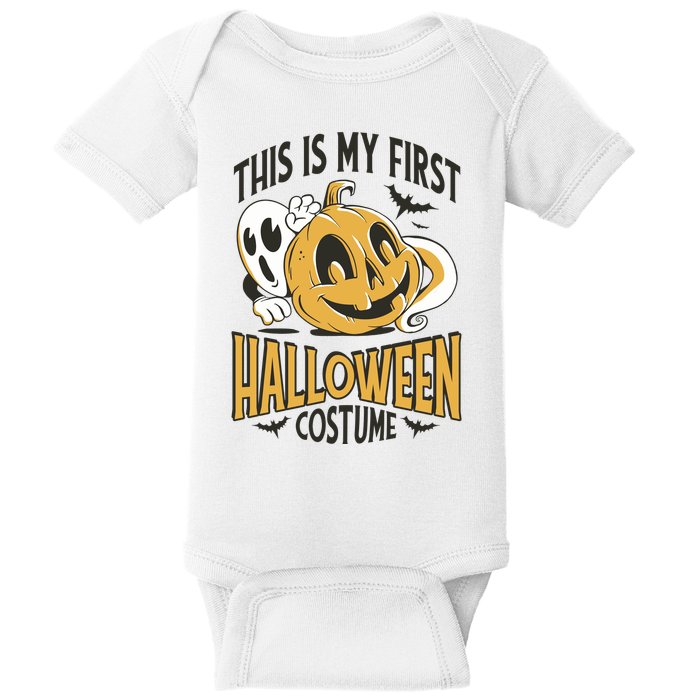 This Is My First Halloween Costume Cute Baby Bodysuit